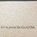 Let Us Praise the Garry Oak, Joan Byers, Dorothy Field, Virginia Porter